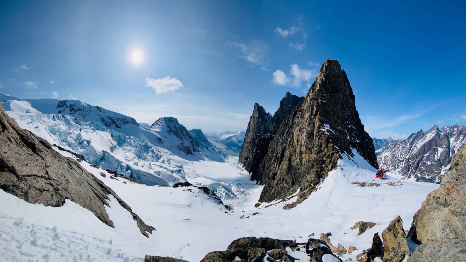 Heliski Grönland
