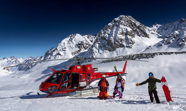 Heliskiing