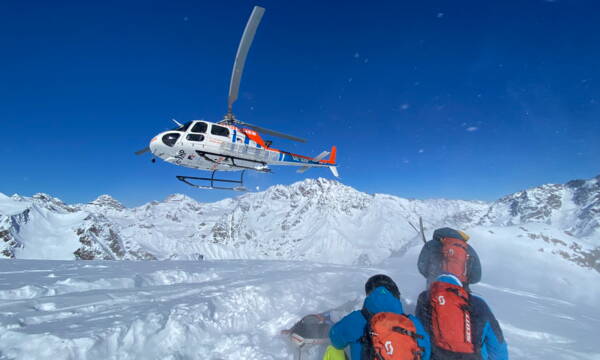 Heliskiing